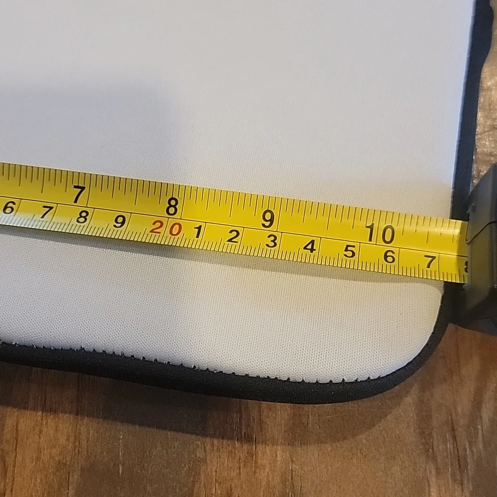 Sleek White Tablet Sleeve